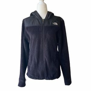 North Face Fleece jacket w hood